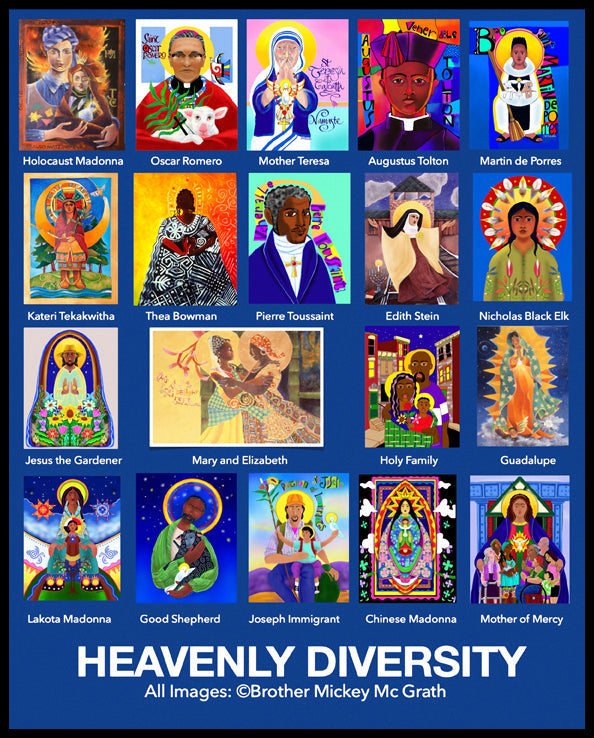 Heavenly Diversity - Wood Plaque