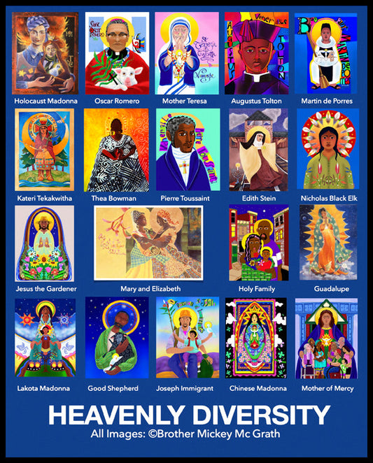 Heavenly Diversity - Wood Plaque