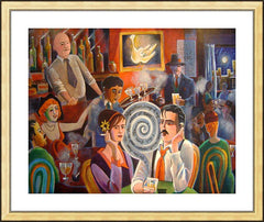 Wall Frame Gold - Hell Hole by M. McGrath