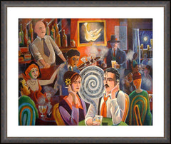 Wall Frame Espresso - Hell Hole by M. McGrath