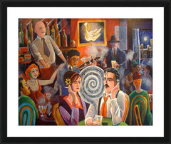 Wall Frame Black - Hell Hole by M. McGrath