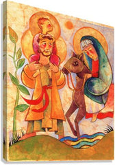 Canvas Print - Holy Family: Giotto by M. McGrath