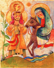 Metal Print - Holy Family: Giotto by M. McGrath