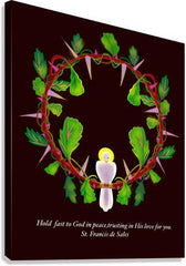Canvas Print - Hold Fast to God by M. McGrath