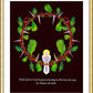 Wall Frame Gold, Matted - Hold Fast to God by Br. Mickey McGrath, OSFS - Trinity Stores