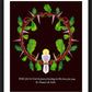 Wall Frame Black, Matted - Hold Fast to God by Br. Mickey McGrath, OSFS - Trinity Stores