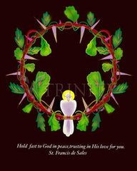 Acrylic Print - Hold Fast to God by M. McGrath