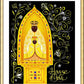 Wall Frame Gold, Matted - Mary, House of Black by M. McGrath