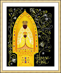 Wall Frame Gold - Mary, House of Black by M. McGrath