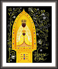 Wall Frame Espresso - Mary, House of Black by M. McGrath