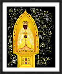 Wall Frame Black - Mary, House of Black by M. McGrath