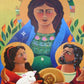 Wall Frame Espresso, Matted - Our Lady of Hope by M. McGrath