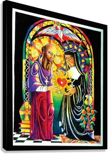 Canvas Print - One Heart, One Soul by Br. Mickey McGrath, OSFS - Trinity Stores