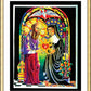 Wall Frame Gold, Matted - One Heart, One Soul by Br. Mickey McGrath, OSFS - Trinity Stores