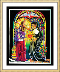 Wall Frame Gold - One Heart, One Soul by M. McGrath