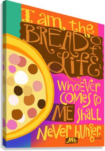 Canvas Print - I Am The Bread Of Life by Br. Mickey McGrath, OSFS - Trinity Stores