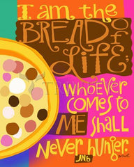 Metal Print - I Am The Bread Of Life by M. McGrath