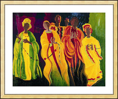 Wall Frame Gold - Sr. Thea Bowman: I'll Be Singing Up There by M. McGrath