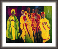 Wall Frame Espresso - Sr. Thea Bowman: I'll Be Singing Up There by M. McGrath