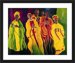 Wall Frame Black - Sr. Thea Bowman: I'll Be Singing Up There by M. McGrath