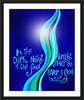 Wall Frame Black, Matted - In the Dark Night by M. McGrath