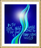 Wall Frame Gold, Matted - In the Dark Night by M. McGrath