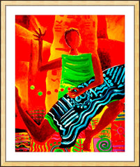 Wall Frame Gold - Sr. Thea Bowman: I'll Fly Away by M. McGrath
