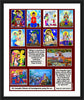 Wall Frame Black, Matted - Immigration Poster by M. McGrath