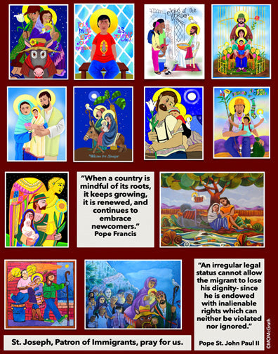 Immigration Poster - Note Card 