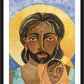 Wall Frame Black, Matted - India Joseph by Br. Mickey McGrath, OSFS - Trinity Stores