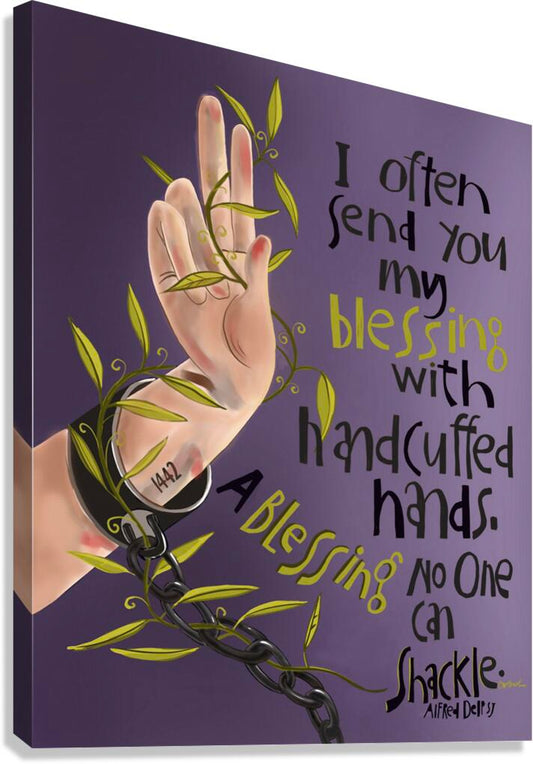 I Often Send You My Blessing - Canvas Print