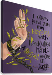 Canvas Print - I Often Send You My Blessing by M. McGrath