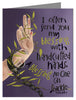 I Often Send You My Blessing - Custom Text Note Card 