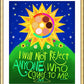 Wall Frame Gold, Matted - I Will Not Reject Anyone by M. McGrath