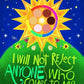 Canvas Print - I Will Not Reject Anyone by Br. Mickey McGrath, OSFS - Trinity Stores