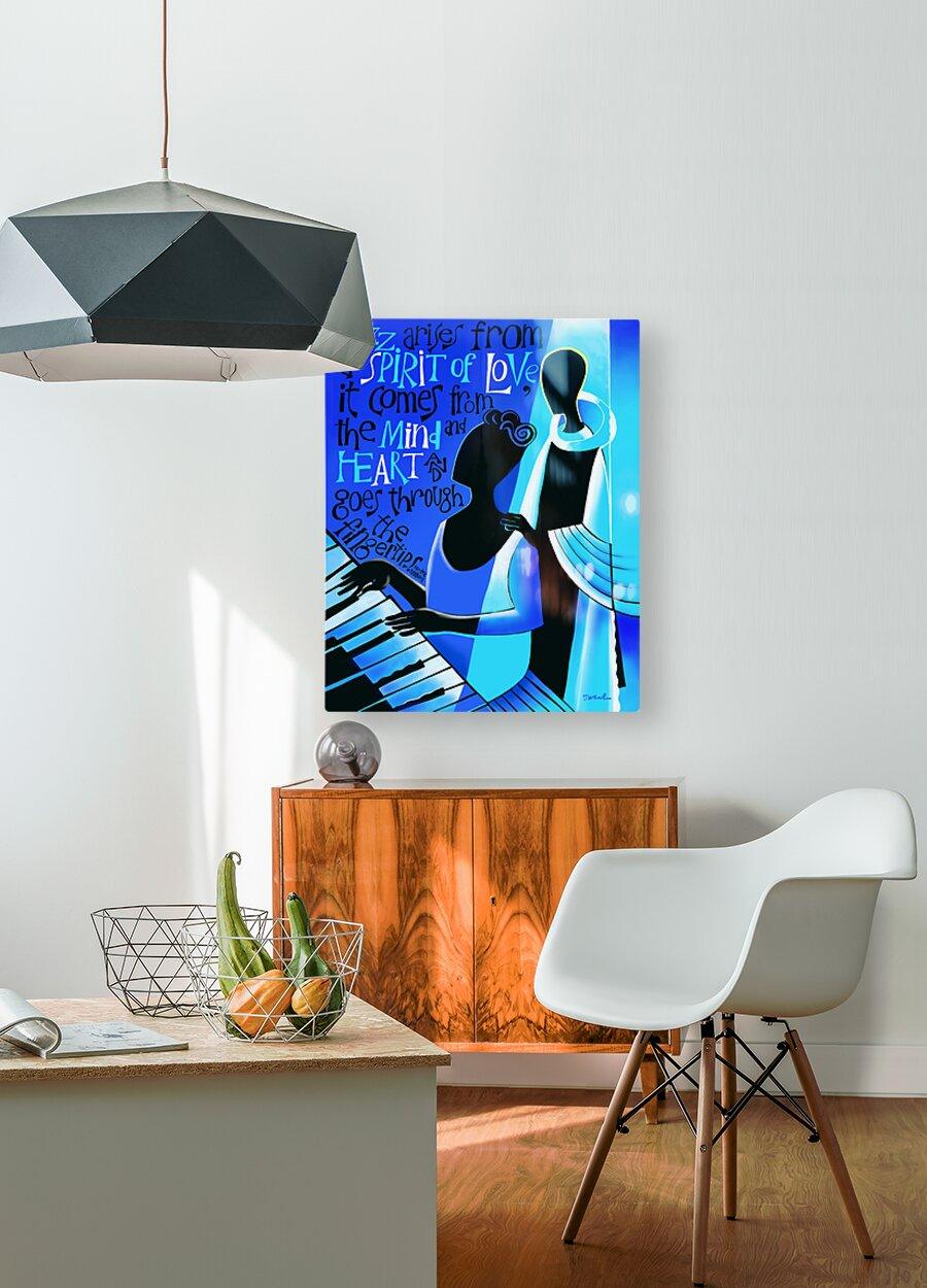Metal Print - Jazz Arises From a Spirit of Love by Br. Mickey McGrath, OSFS - Trinity Stores