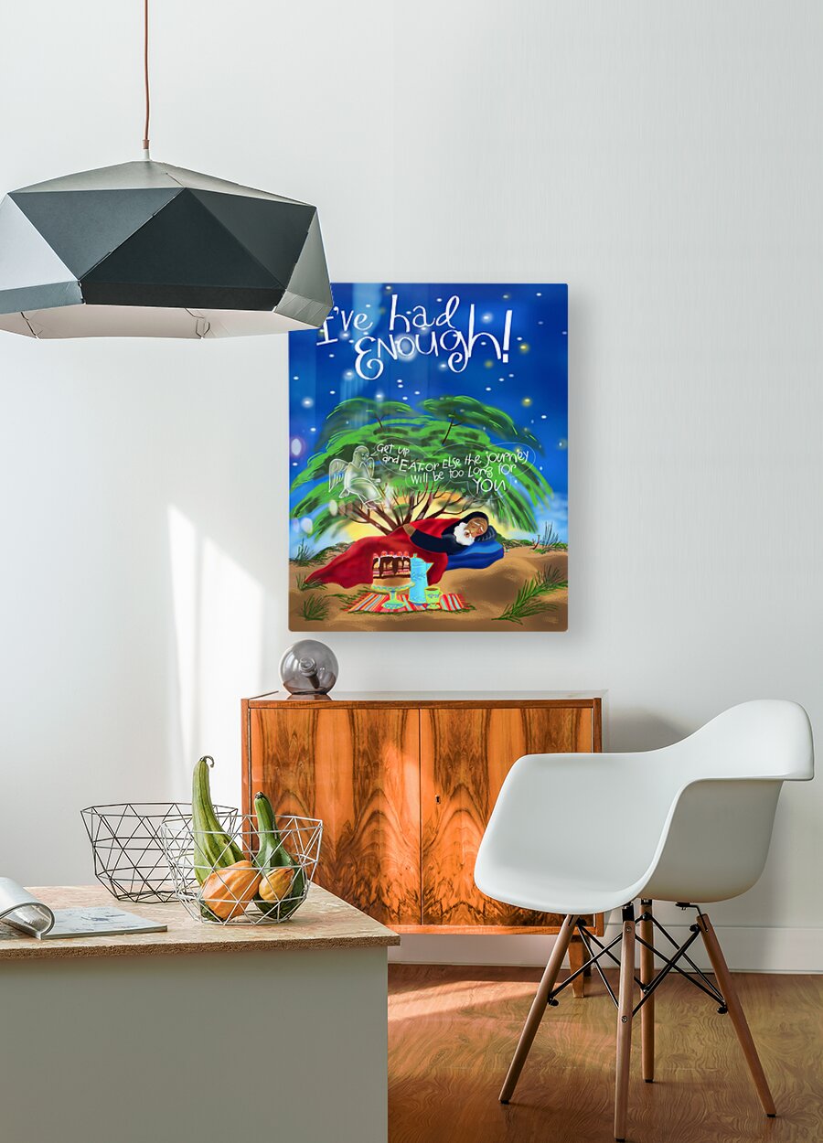 St. Elijah - I've Had Enough! - Acrylic Print