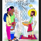 Wall Frame Black - Jesus at the Border by Br. Mickey McGrath, OSFS - Trinity Stores