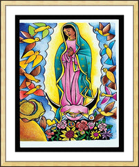 Wall Frame Gold - St. Juan Diego by M. McGrath