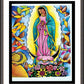 Wall Frame Espresso, Matted - St. Juan Diego by Br. Mickey McGrath, OSFS - Trinity Stores