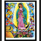 Wall Frame Black, Matted - St. Juan Diego by Br. Mickey McGrath, OSFS - Trinity Stores