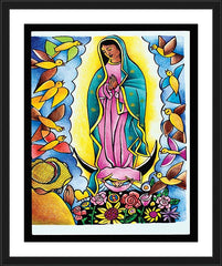 Wall Frame Black - St. Juan Diego by M. McGrath