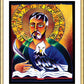 Wall Frame Gold, Matted - St. John the Evangelist by Br. Mickey McGrath, OSFS - Trinity Stores