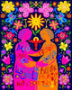 Metal Print - Joy Filled Visitation by Br. Mickey McGrath, OSFS - Trinity Stores