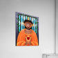 Acrylic Print - Jesus In Prison by Br. Mickey McGrath, OSFS - Trinity Stores