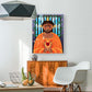 Metal Print - Jesus In Prison by Br. Mickey McGrath, OSFS - Trinity Stores