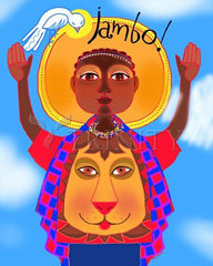 Acrylic Print - Jambo Jesus by M. McGrath