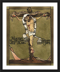 Wall Frame Black - Jesus, King of the Jews by M. McGrath