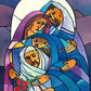 Canvas Print - Stations of the Cross - 14 Body of Jesus is Laid in the Tomb by M. McGrath