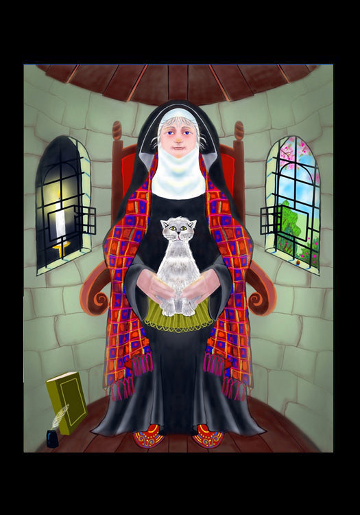 St. Julian of Norwich - Holy Card